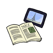 Telefon a kniha – ilustrace k testování